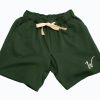 GREEN SOFT SHORTS