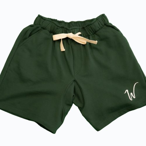 GREEN SOFT SHORTS