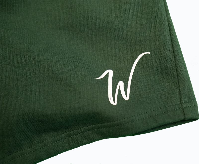GREEN SOFT SHORTS