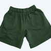 GREEN SOFT SHORTS
