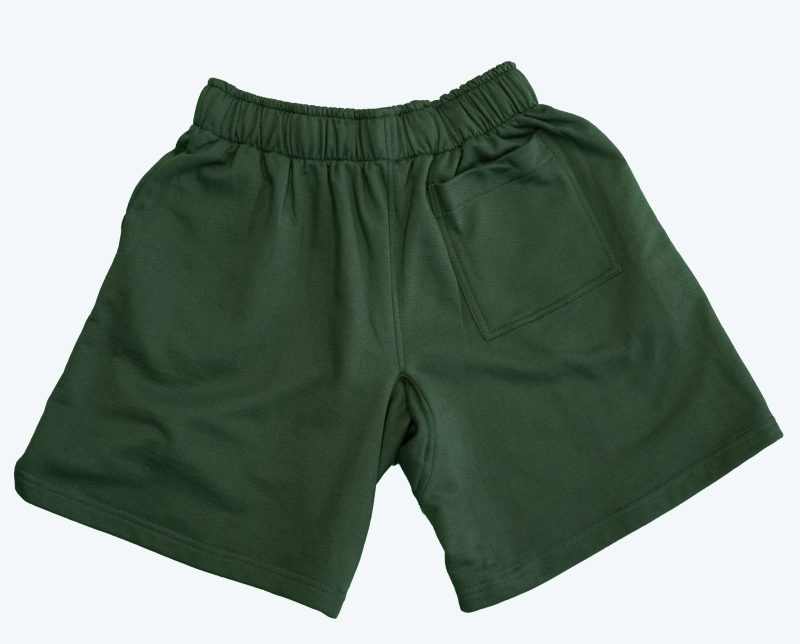 GREEN SOFT SHORTS