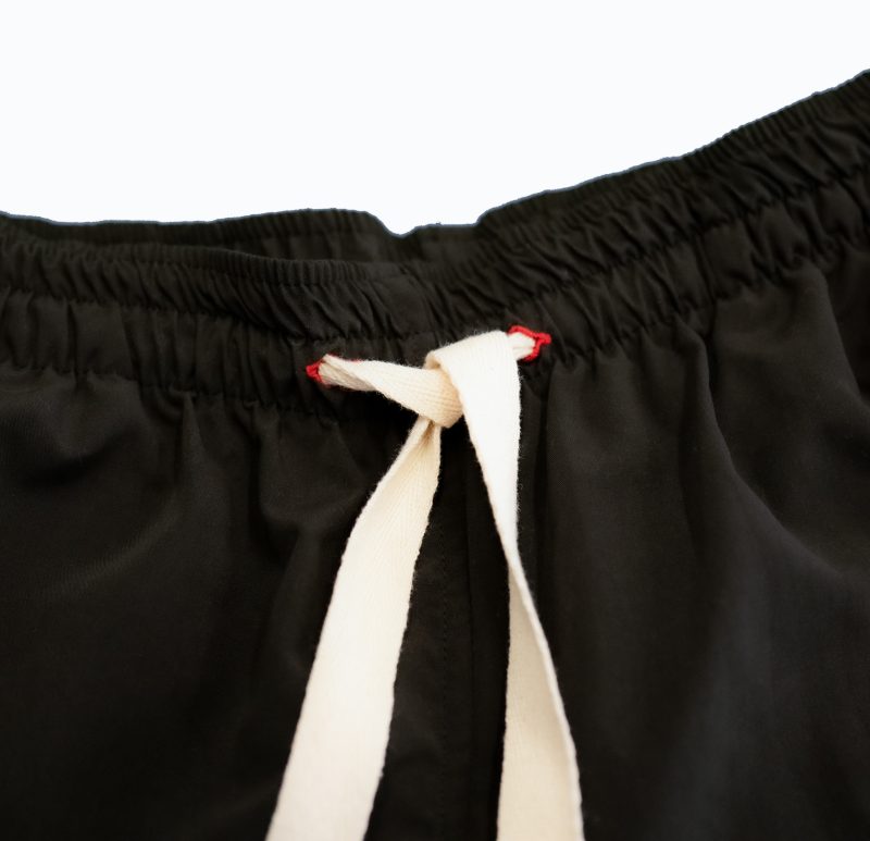 BLACK SWIM SHORTS