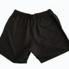 BLACK SWIM SHORTS