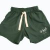 GREEN SWIM SHORTS